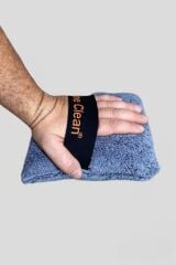 (12 Parça Dev Oto Seti) Mikrofiber Oto Yıkama Temizleme Araç Kurulama Bez ,Eldiven Sünger Araba Seti