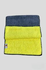 (12 Parça Dev Oto Seti) Mikrofiber Oto Yıkama Temizleme Araç Kurulama Bez ,Eldiven Sünger Araba Seti