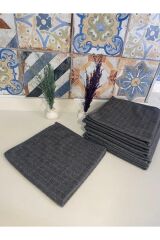 (1 ADET)gri Renk Mikrofiber Zor Kir Bezi-halı-koltuk- Duşakabin Bezi Tırtıklı - Telli Bez