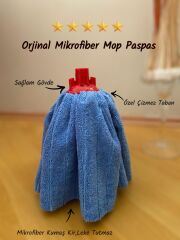 Mikrofiber Havlu Vileda Paspas Mop Yedek Ucu ( 3 Adet )