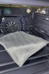 ( 3 Adet ) Gri Sihirli Ankastre, Ocak, Davlumbaz Ve Yağ Temizlik Bezi.