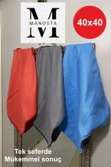 1 Adet 40x40 Sihirli Mikrofiber Cam Ve Ayna Bezi