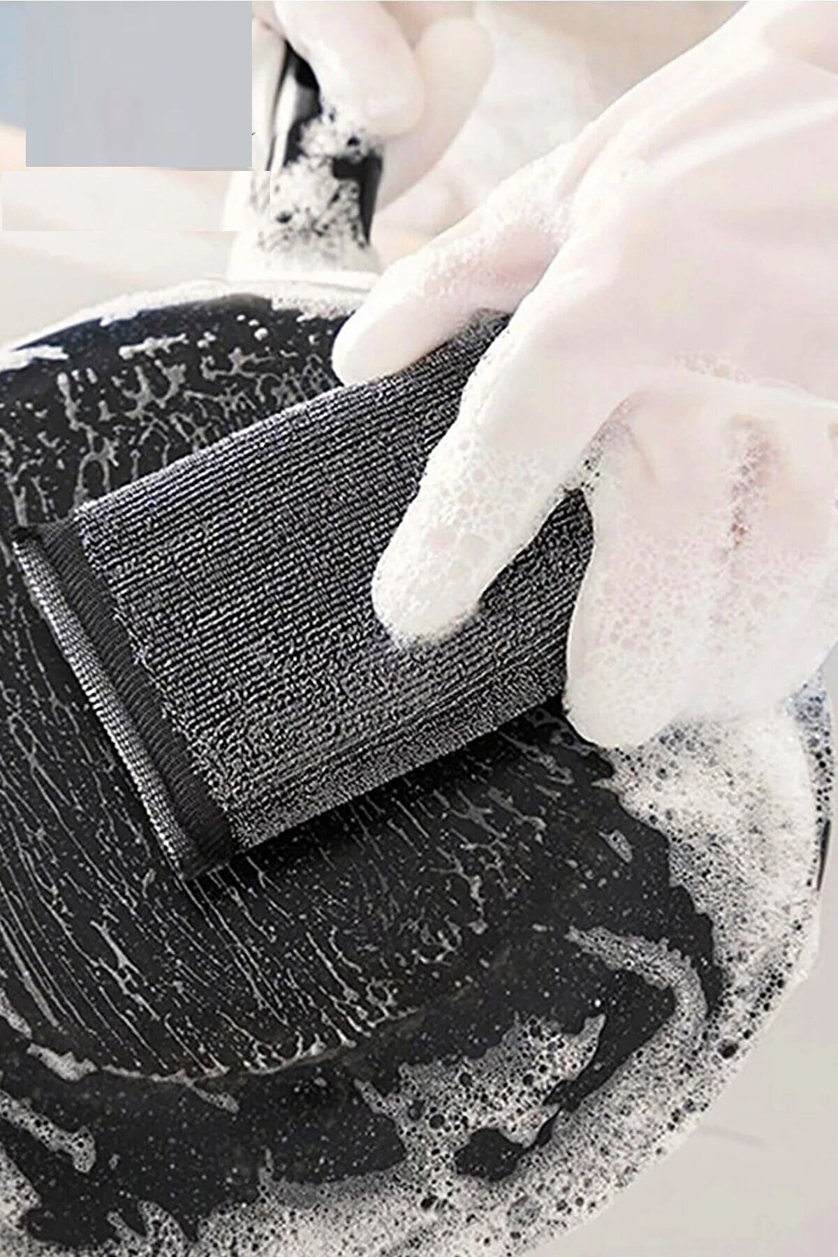 ( 2 Adet) Sihirli Inox Paslanmaz Telli Bulaşık Süngeri