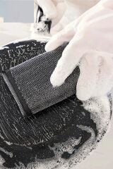 ( 2 Adet) Sihirli Inox Paslanmaz Telli Bulaşık Süngeri