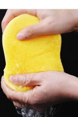 ( 3 Adet ) Oto Yıkama Araba Köpürtme Temizleme Süngeri Yumuşak Yapı Yüksek Emiş Gücü