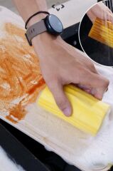 ( 3 Adet) Çok Amaçlı Temizlik Detay Süngeri Nemli Sihirli Sünger Su Emici Ve Toz Alma Süngeri