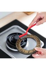 (3' lü Set) Ocak Fırın Mangal Izgara Airfryer Temizliği için Tel Pas Sökme Fırçası Temizlik Fırçası