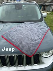 Özel Seri Premium 90x60 Cm Çift Taraflı 600 Gsm Mikrofiber Lüks Oto Yıkama, Kurulama  Araba Bezi