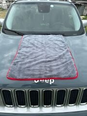 Özel Seri Premium 90x60 Cm Çift Taraflı 600 Gsm Mikrofiber Lüks Oto Yıkama, Kurulama  Araba Bezi