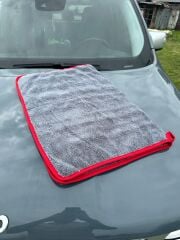 Özel Seri Premium 90x60 Cm Çift Taraflı 600 Gsm Mikrofiber Lüks Oto Yıkama, Kurulama  Araba Bezi