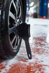 Profesyonel Araba Jant Temizleme Fırçası | Zorlu Kir ve Fren Tozlarına Karşı Etkili