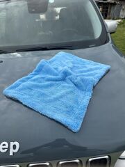 Extra Kalın 40x60 Cm Çift Taraflı  740 GSM Mikrofiber Oto Yıkama Kurulama Temizlik Bezi