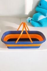 Katlanabilir Tekerlekli Kova  - Renkli, Pratik ve Ergonomik Temizlik Kovası