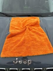 Extra Kalın 50x80 Çift Taraflı  740 Gsm Kalın Mikrofiber  Oto Yıkama Kurulama Araba Temizlik Bezi