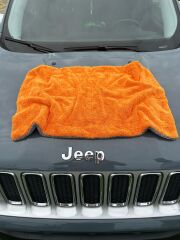 Extra Kalın 50x80 Çift Taraflı  740 Gsm Kalın Mikrofiber  Oto Yıkama Kurulama Araba Temizlik Bezi