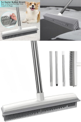 Kauçuk Çekpas Fırça. Paspas Mop - Teleskopik Saplı Uzayabilen Temizlik Fırçası