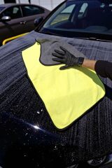 50×70cm Mikrofiber Araç İçi Dış Yıkama & Kurulama Temizlik Bezi–Toz, İz ve Leke Bırakmaz Süper Emici