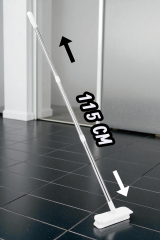 360° Döner Başlıklı Temizlik Fırçası Sert Uçlu Çekpaslı Çok Fonksiyonlu Banyo & Zemin Temizlik Fırça