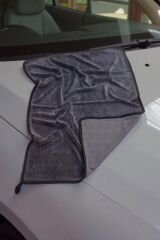 50 x70  Mikrofiber Kirpi Oto Kurulama Temizlik Bezi. Ultra Emici, İz Bırakmaz Profesyonel Performans