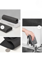 (2 Adet) Magic Bez, Sihirli Mikrofiber Temizlik Bezi  40×30 cm İz Bırakmaz, Ultra Emici